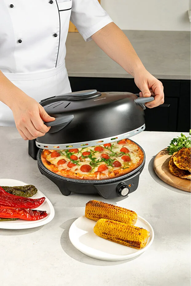 Közy °400 Pizza Pide Lahmacun ve Sebze Közleme Makinesi